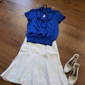 Cobalt blue Forever 21 top